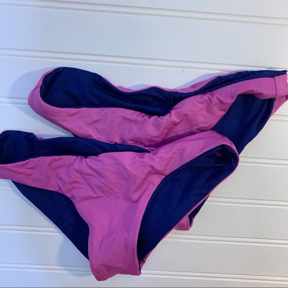 Patagonia Reversible Telu Bottoms Fuchsia/Navy - Picture 2 of 5